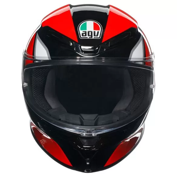 Casca Moto Full-Face K6 S E2206 Mplk Hyphen Black/Red/White