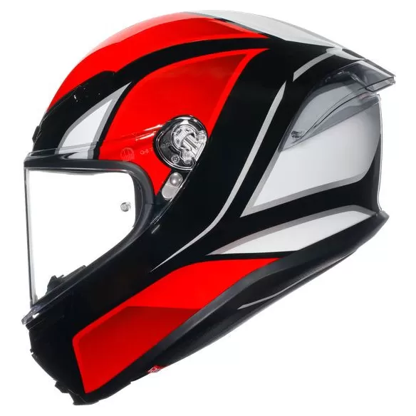 Casca Moto Full-Face K6 S E2206 Mplk Hyphen Black/Red/White