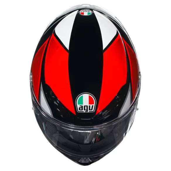Casca Moto Full-Face K6 S E2206 Mplk Hyphen Black/Red/White