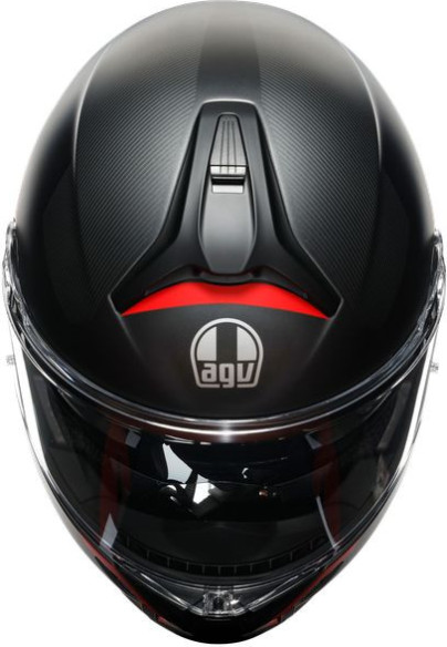 Casca Moto Flip-Up E2206 Multi Mplk Frequency Matt Gunmetal/Red