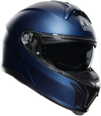 Casca Moto Flip-Up E2206 Solid Mplk Galassia Blue Matt