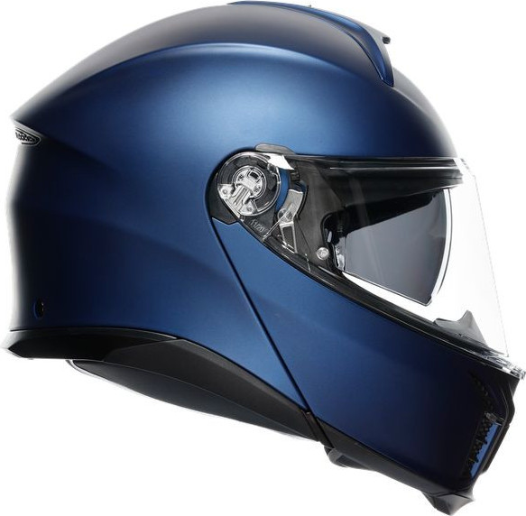 Casca Moto Flip-Up E2206 Solid Mplk Galassia Blue Matt
