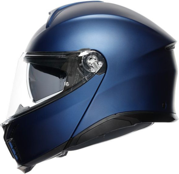 Casca Moto Flip-Up E2206 Solid Mplk Galassia Blue Matt