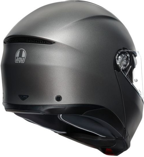 Casca Moto Flip-Up E2206 Solid Mplk Luna Grey Matt