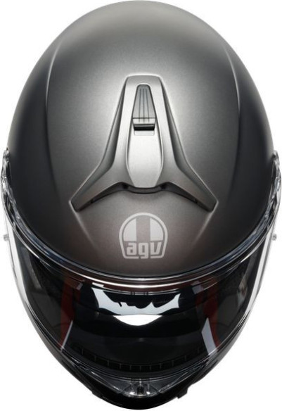 Casca Moto Flip-Up E2206 Solid Mplk Luna Grey Matt