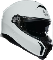 Casca Moto Flip-Up E2206 Solid Mplk Stelvio White
