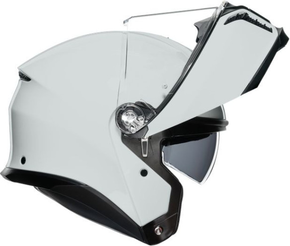 Casca Moto Flip-Up E2206 Solid Mplk Stelvio White