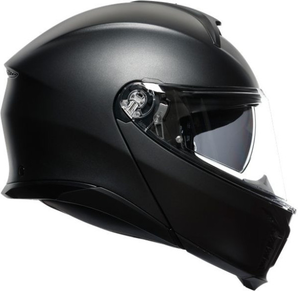 Casca Moto Flip-Up E2206 Solid Mplk Matt Black