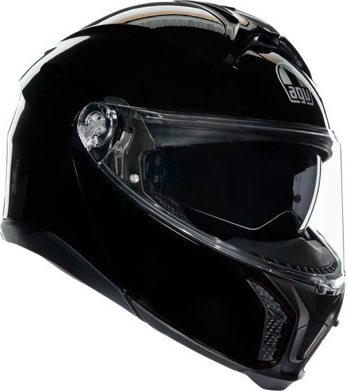 Casca Moto Flip-Up E2206 Solid Mplk Black