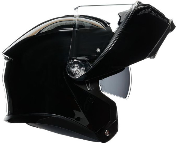 Casca Moto Flip-Up E2206 Solid Mplk Black