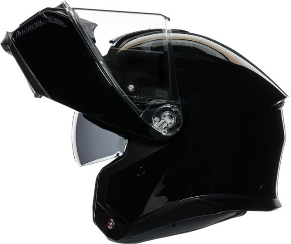 Casca Moto Flip-Up E2206 Solid Mplk Black