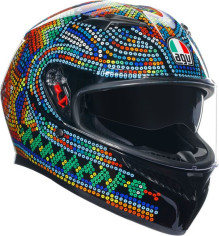 Casca Moto Full-Face K3 E2206 Mplk Rossi Winter Test 2018