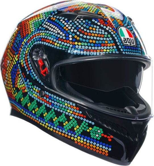 Casca Moto Full-Face K3 E2206 Mplk Rossi Winter Test 2018