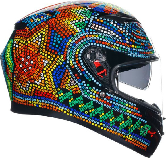 Casca Moto Full-Face K3 E2206 Mplk Rossi Winter Test 2018