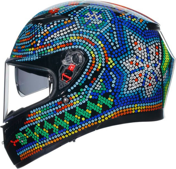 Casca Moto Full-Face K3 E2206 Mplk Rossi Winter Test 2018