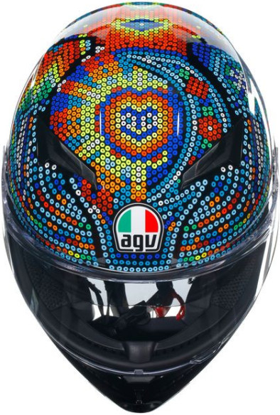 Casca Moto Full-Face K3 E2206 Mplk Rossi Winter Test 2018