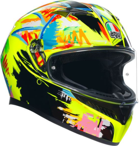 Casca Moto Full-Face K3 E2206 Mplk Rossi Winter Test 2019