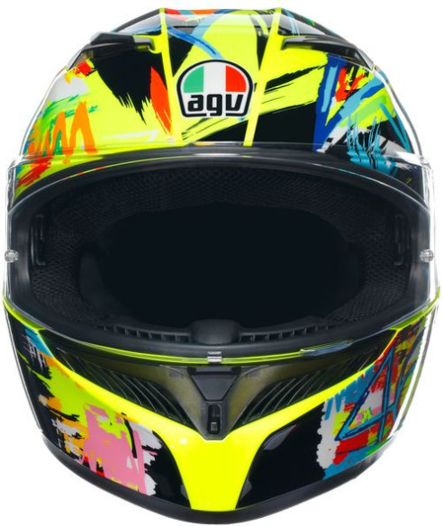 Casca Moto Full-Face K3 E2206 Mplk Rossi Winter Test 2019