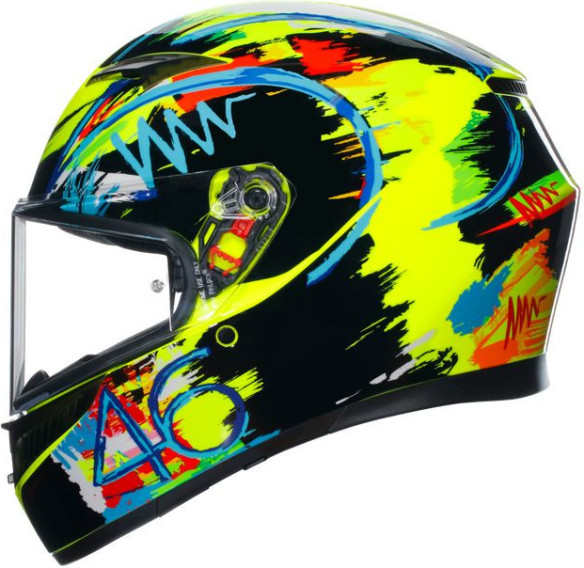 Casca Moto Full-Face K3 E2206 Mplk Rossi Winter Test 2019