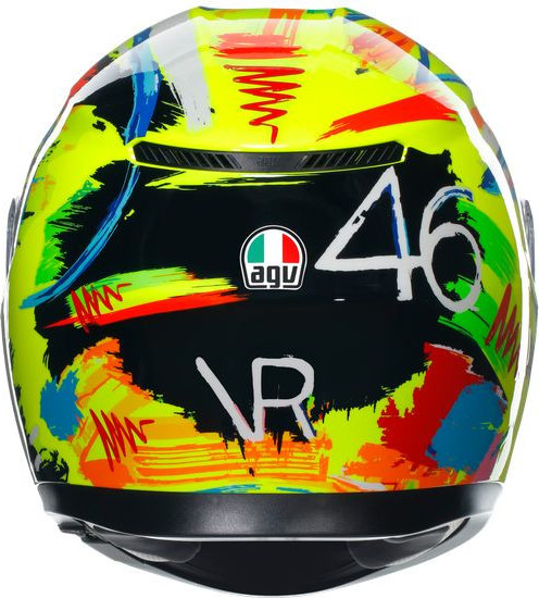Casca Moto Full-Face K3 E2206 Mplk Rossi Winter Test 2019