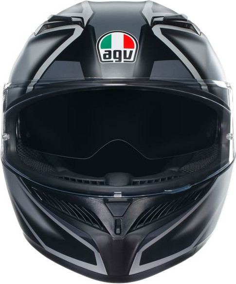 Casca Moto Full-Face K3 E2206 Mplk Compound Matt Black/Grey