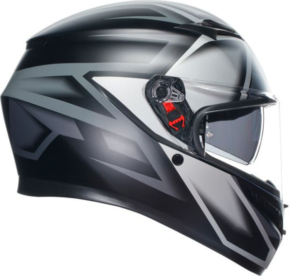 Casca Moto Full-Face K3 E2206 Mplk Compound Matt Black/Grey