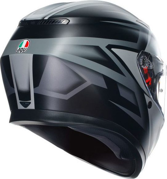 Casca Moto Full-Face K3 E2206 Mplk Compound Matt Black/Grey