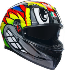 Casca Moto Full-Face K3 E2206 Mplk Birdy 2.0 Grey/Yellow/Red