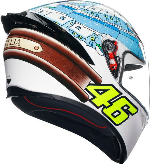 Casca Moto Full-Face K1 S E2206 Rossi Winter Test 2017