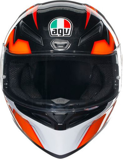 Casca Moto Full-Face K1 S E2206 Kripton Black/Orange