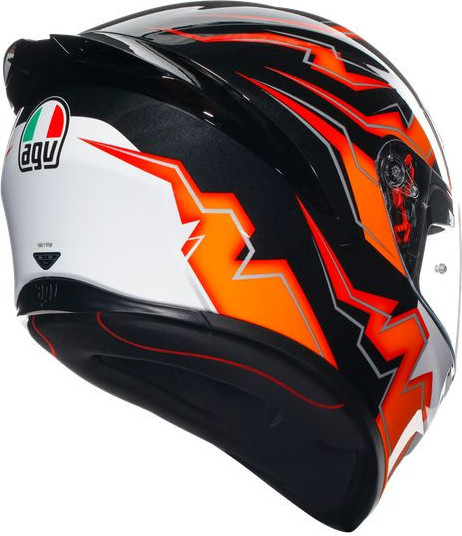 Casca Moto Full-Face K1 S E2206 Kripton Black/Orange