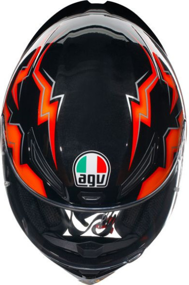 Casca Moto Full-Face K1 S E2206 Kripton Black/Orange