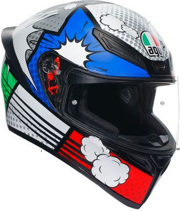 Casca Moto K1 S E2206 Bang Matt Italy/Blue 24