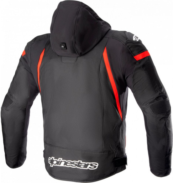 Geaca Moto Textila Zaca Waterproof Black/Red/White