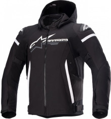Geaca Moto Textila Zaca Waterproof Black/White