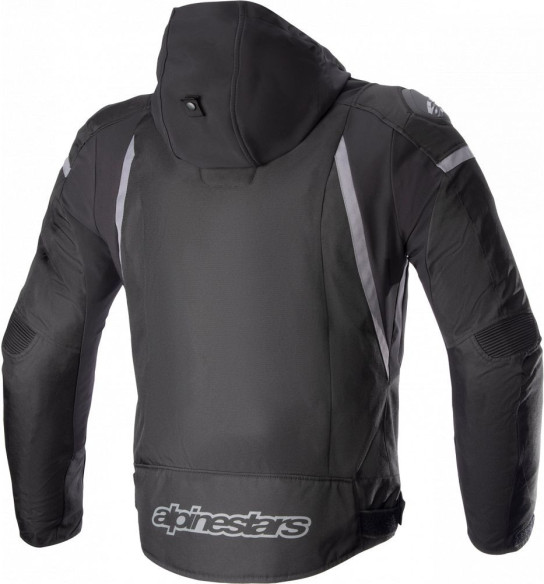 Geaca Moto Textila Zaca Waterproof Black/Grey