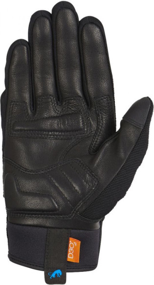 Manusi Moto Dama Textile Jet D3O Black/Turquoise