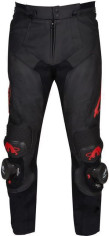 Pantaloni Moto Piele Raptor Evo Black/Red