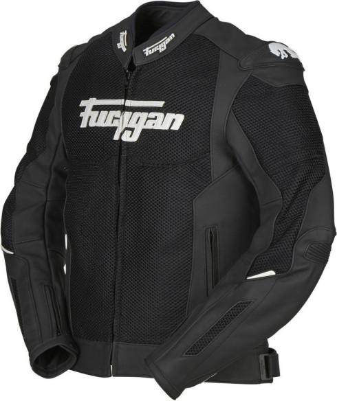 Geaca Moto Textila/Piele Speed Mesh Evo Black/White