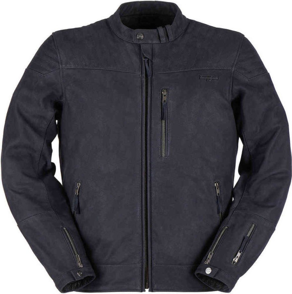 Geaca Moto Piele Clint Evo Blue