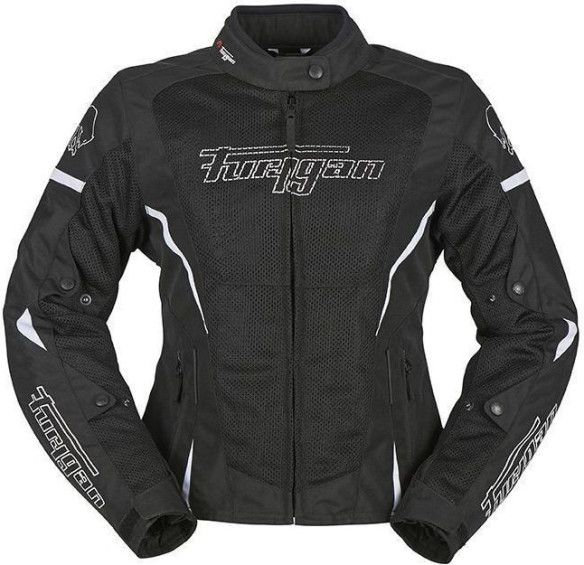 Geaca Moto Dama Textila Delia 3in1 Black/White