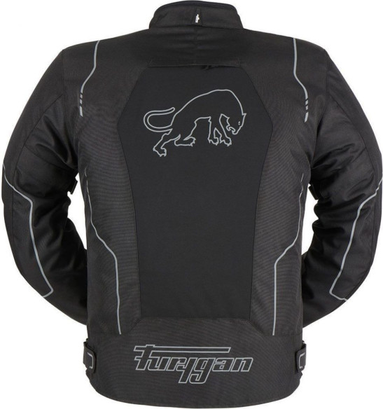 Geaca Moto Textila Legacy 2W1 Black/Reflective Grey