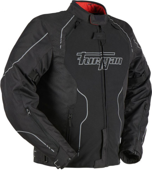 Geaca Moto Textila Legacy 2W1 Black/Reflective Grey