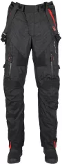 Pantaloni Moto Gravity Black/Red