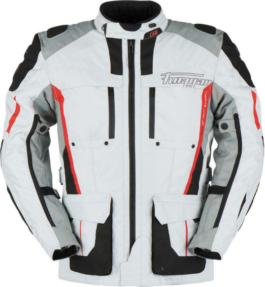 Geaca Moto Textila Brevent 3in1 Pearl/Anthracite