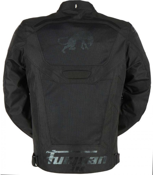 Geaca Moto Textila Atom Vented Evo Black