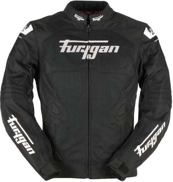 Geaca Moto Textila Atom Vented Evo Black/White