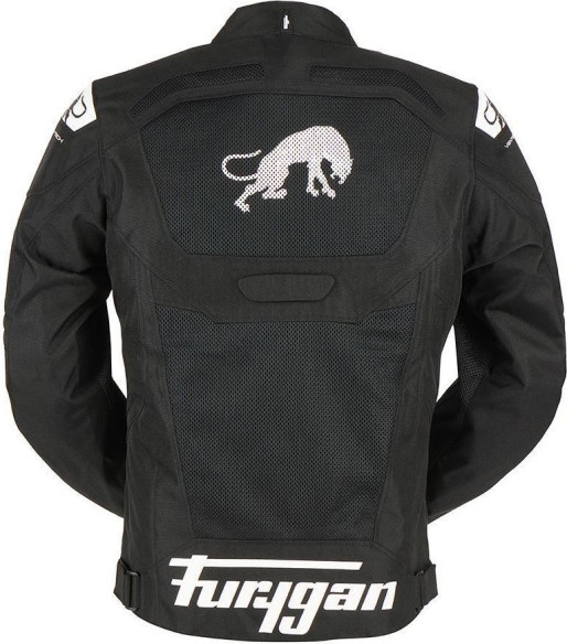 Geaca Moto Textila Atom Vented Evo Black/White