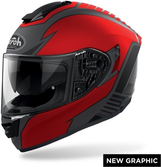 Casca Moto Full-Face ST 501 Type Red Matt