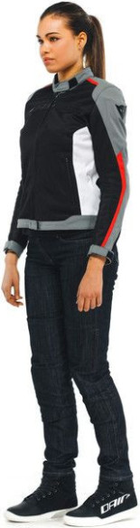 Geaca Moto Textila Dama Hydraflux 2 Air D-Dry Black/Charcoal-Gray/Lava-Red 23